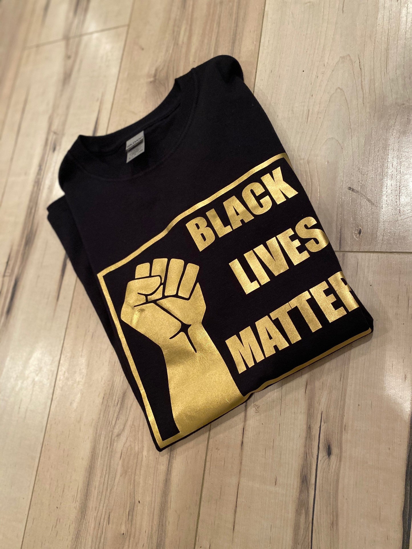 BLM Metallic T-shirt