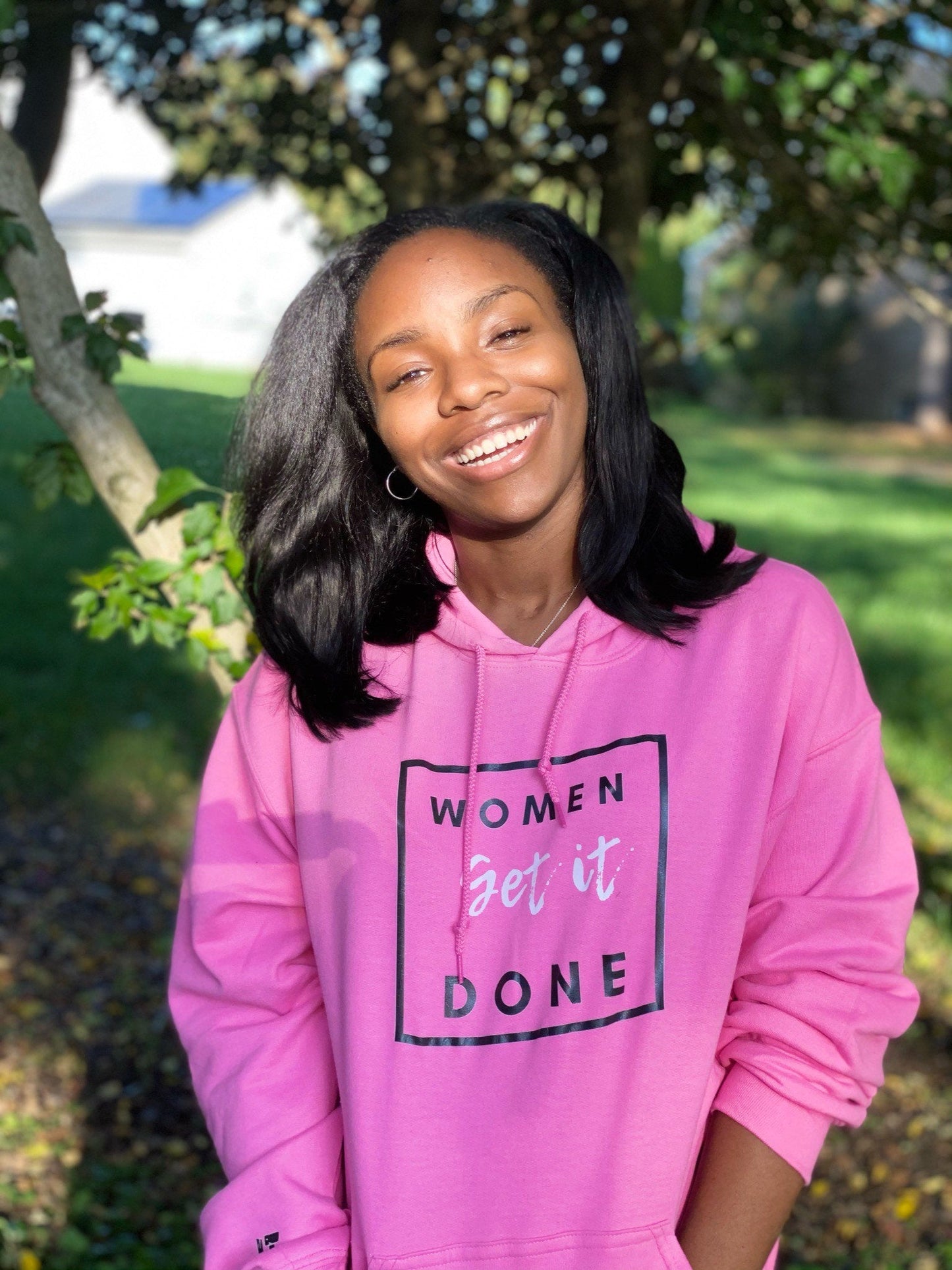 Women get it done hoodie