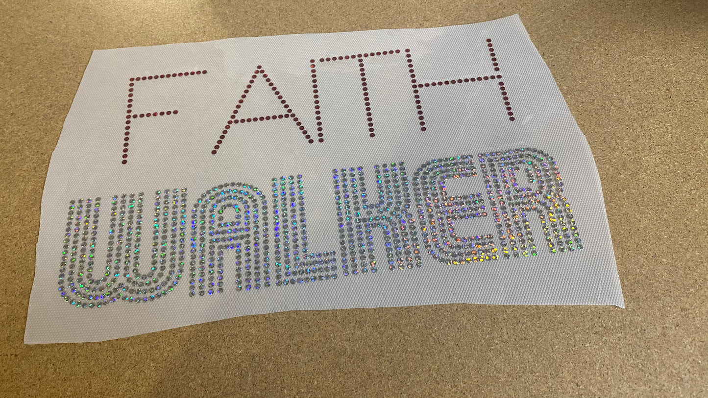Custom bedazzle transfer sheets