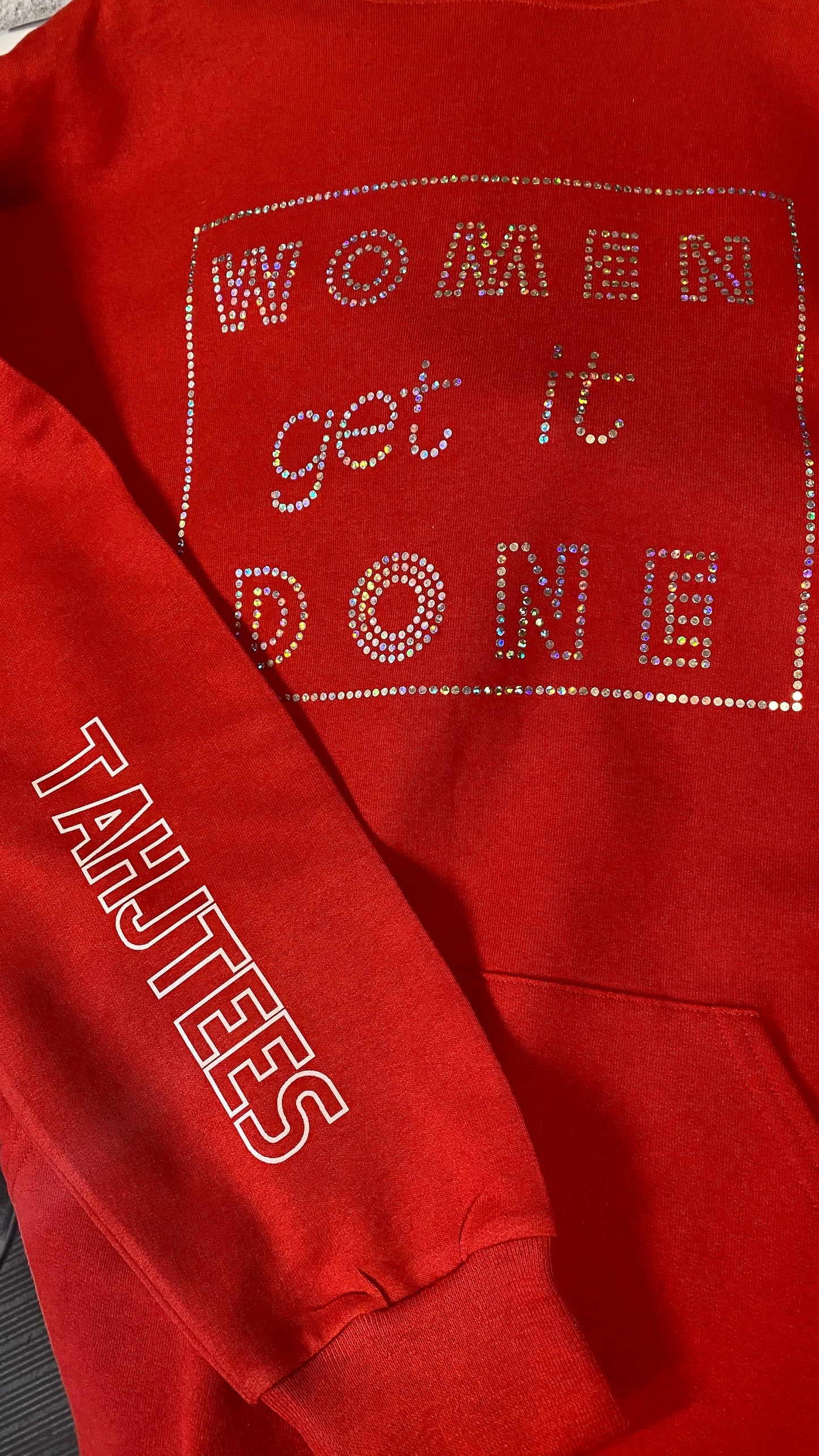 Women get it done hoodie