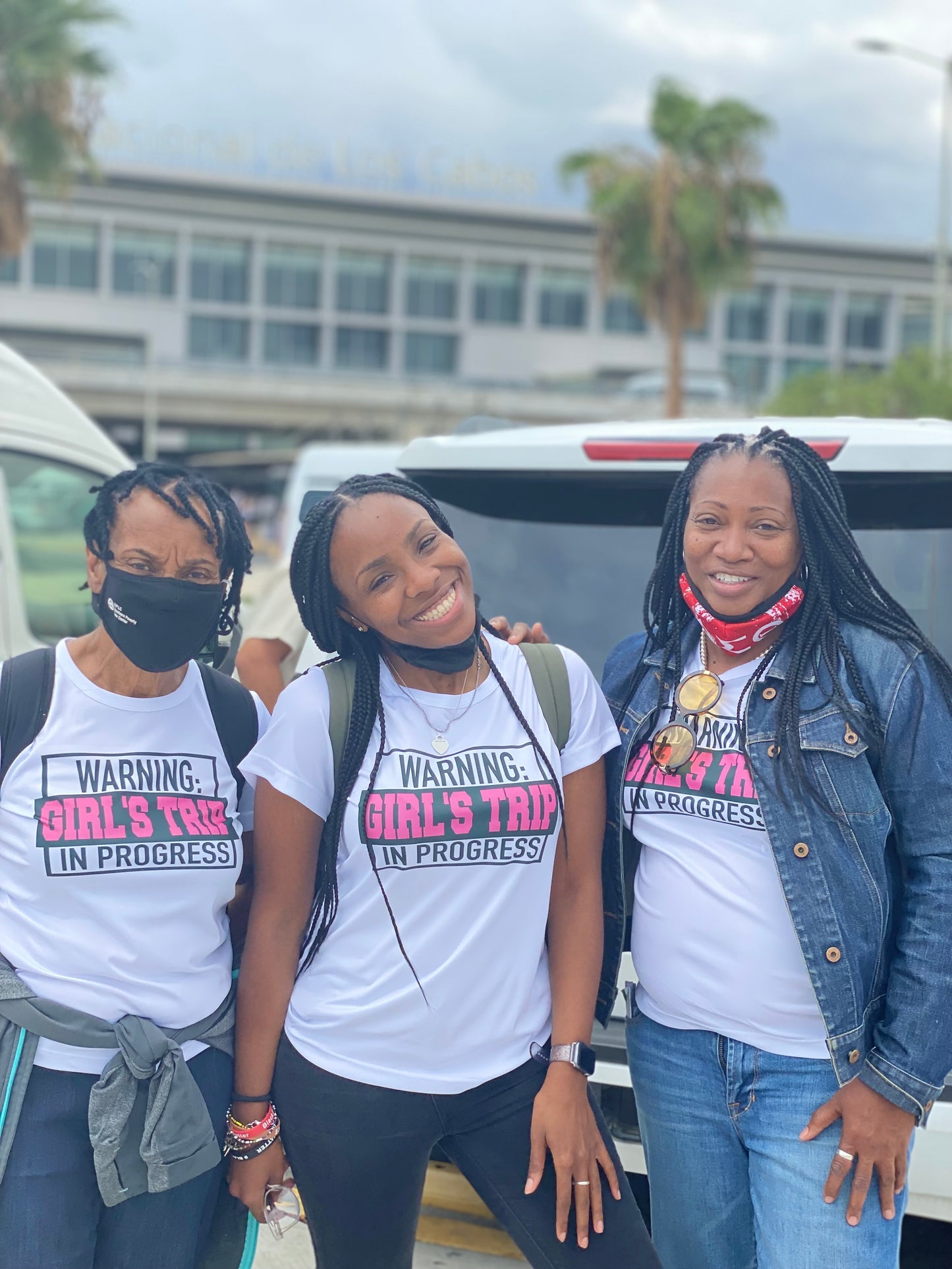 Girls trip in progress